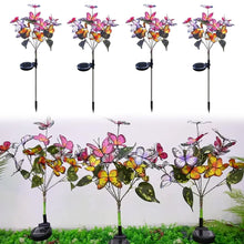 Solar Butterfly Decorative LED Light (1 Pc)