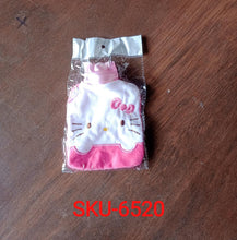 Pink Small Hot Water Bag with Cover for Pain Relief