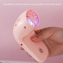Portable Multi-Function Phone Holder Fan