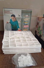 MULTIPURPOSE 5 LAYER FOLDING CLOTHES STORAGE RACKS||CLOSET FOR STUDENTS WARDROBE SHELVES SOCKS, SCARF, T-SHIRT, ETC||HANGING ORGANIZER STORAGE HOLDERS & RACKS