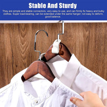 Multi-Color Hanger Connector Hooks (30 Pc)