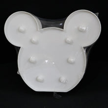Mickey Shaped LED Decorative Night Light (1 Pc)
