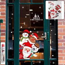 Christmas Theme Glass & Wall Sticker 90x60 cm – (1 Pc)